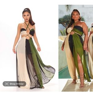 ✨NEW✨Fashion nova maxi dress